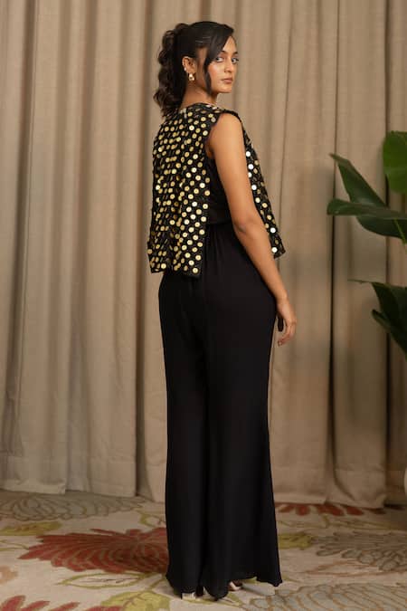 Vanshika Agarwal Label Sora Sequined Jacket Set 