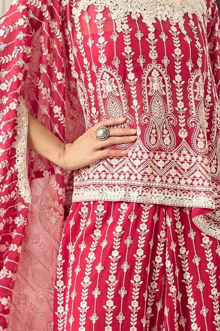 Buy_Amaara Jewels_Gold Plated Stones, Amara Jade And Wine Ring _Online_at_Aza_Fashions