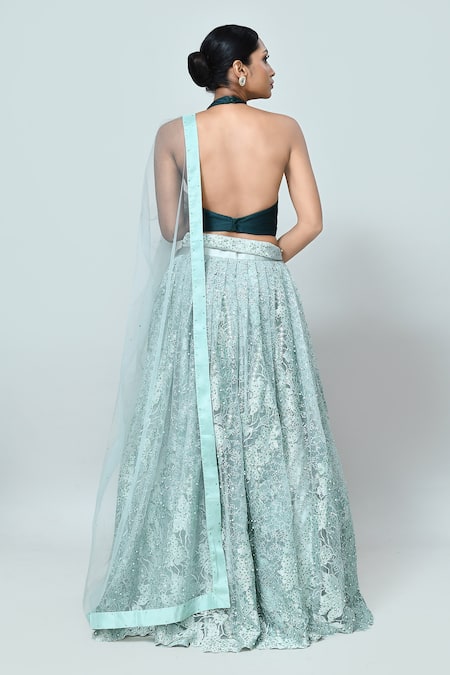 Sayisha Net Embroidered Lehenga Set 