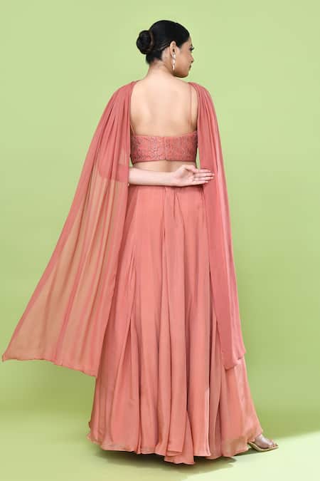 Sayisha Solid Lehenga Set 