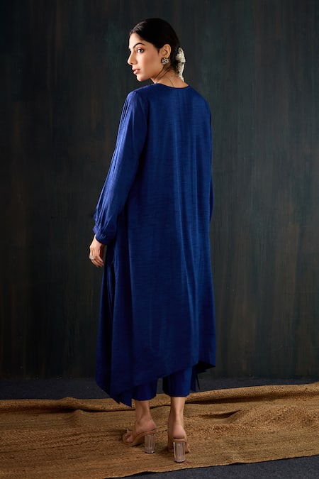 Tuli Saanjh Three-Kali Kurta & Pant Set 