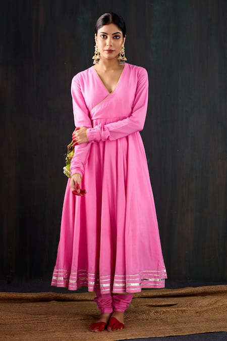 Tuli Rangili Angarakha Anarkali Set 