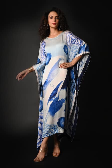 ISADAA BY ROTNA DUTT Digital Printed Kaftan 