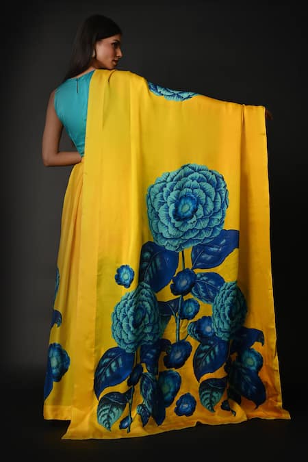 ISADAA BY ROTNA DUTT Digital Print Lehenga Set With Dupatta 