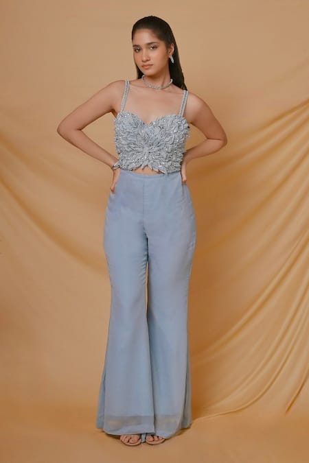 Richa Jaisinghani Label Mirage Embroidered Jumpsuit 
