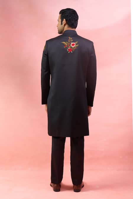 Arihant Rai Sinha Embroidered Sherwani Set 