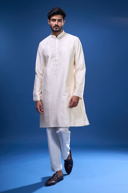 Arihant Rai Sinha Embroidered Bodice Kurta & Pant Set 