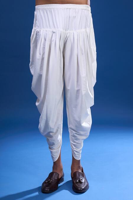 Shop_Arihant Rai Sinha_Brown Silk Embroidery Floral And Mirror Work Kurta Pant Set _Online_at_Aza_Fashions