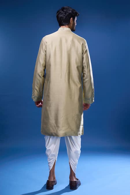 Arihant Rai Sinha Floral & Mirror Work Kurta Pant Set 