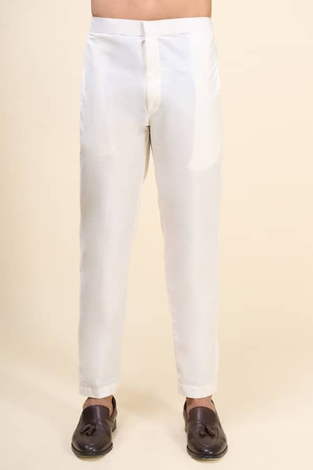 Arihant Rai Sinha Beige Silk Embroidery Floral Kurta Set Online at Aza Fashions Arihant Rai Sinha_Beige Silk Embroidery Floral Kurta Set _Online_at_Aza_Fashions