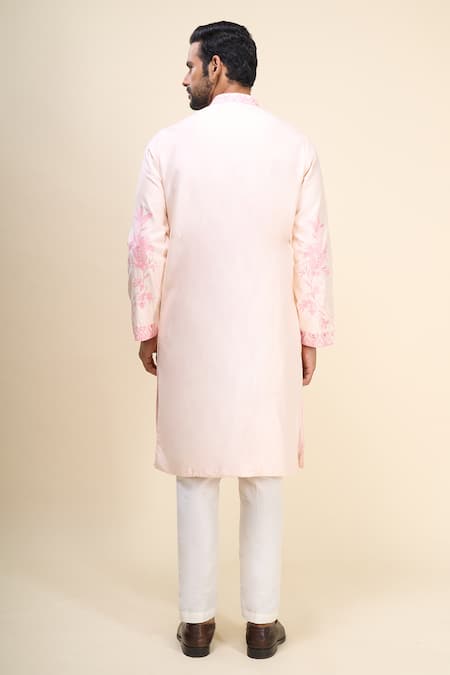 Arihant Rai Sinha Paisley & Floral Embroidered Kurta Set 