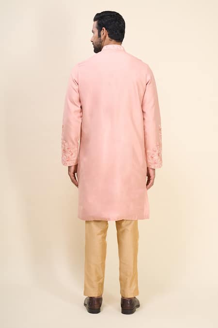 Arihant Rai Sinha Embroidered Full Sleeve Kurta Pant Set 