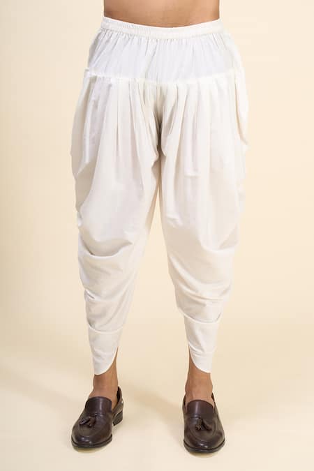 Buy_Arihant Rai Sinha_Black Silk Embroidery Garden Kurta Pant Set _Online_at_Aza_Fashions