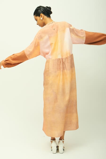 OFRIDA Daydream Printed Wrap Dress  