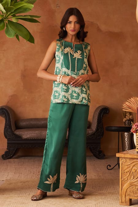 Neitri Samar Embroidered Kurta & Pant Set 