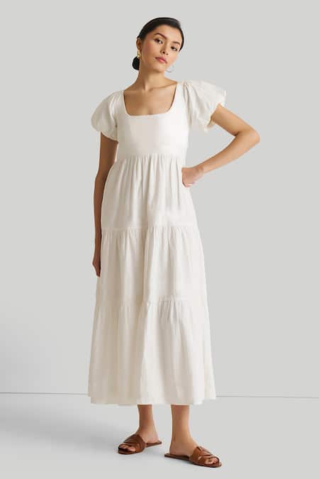 Reistor Tiered Midi Dress 