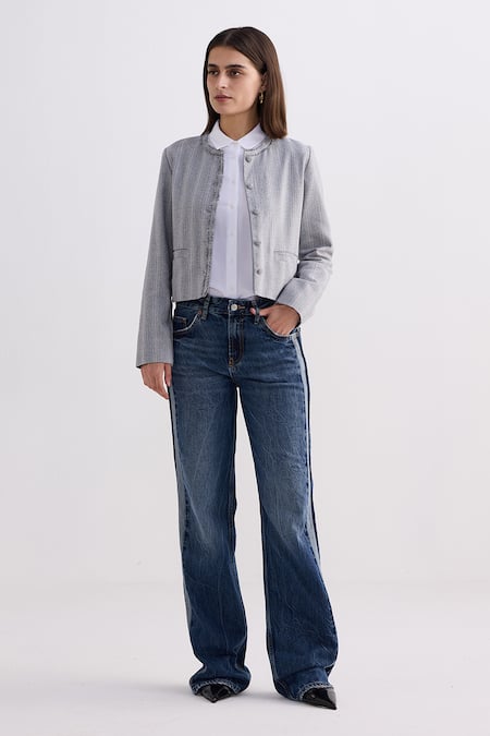 Reistor Tweed Cropped Lady Jacket 