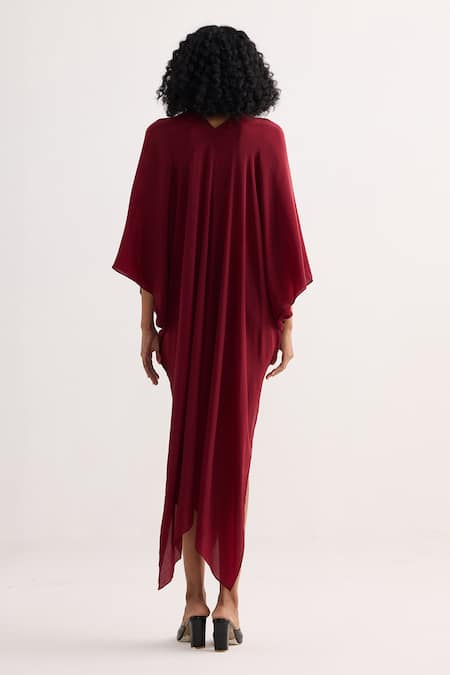 Reistor Crepe Knotted Dress 