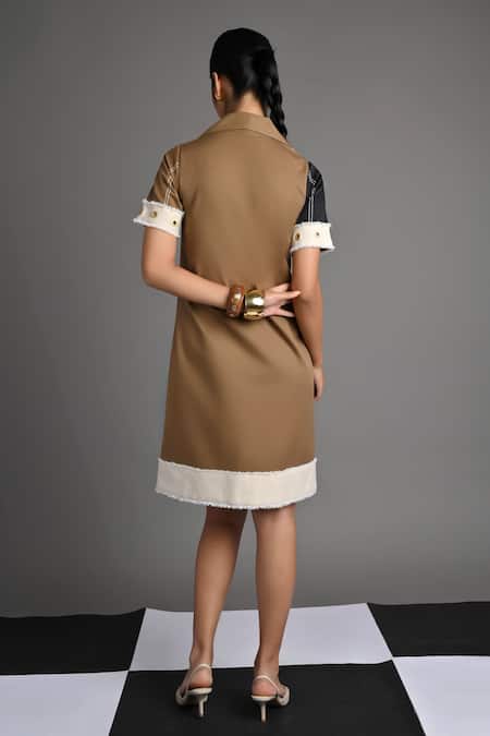 Veera Wear Mosaic Shirt Dress 