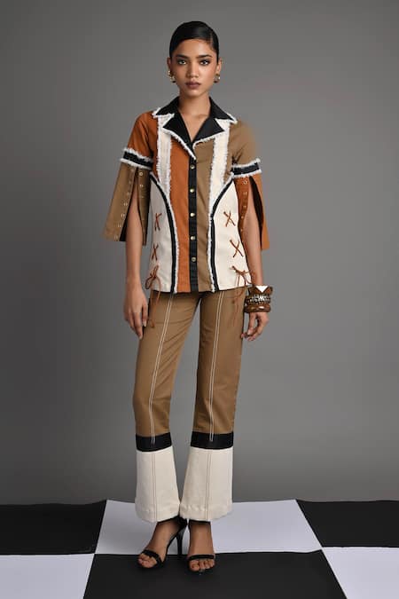 Veera Wear Sierra Edge Panel Top & Trouser Set 