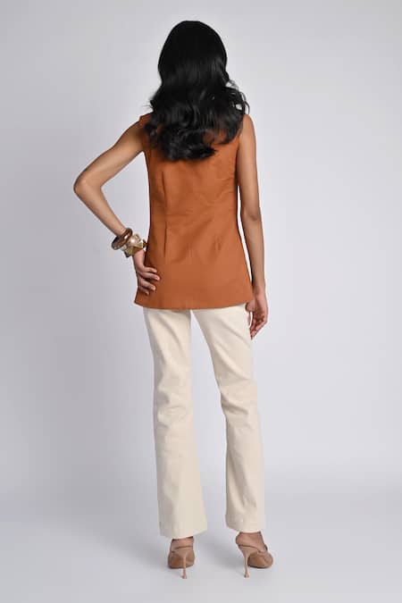 Veera Wear Desert Dusk Top With Pant 