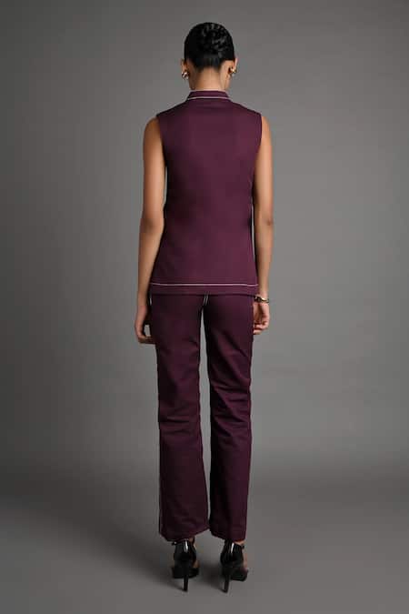 Veera Wear Merlot Muse Top 