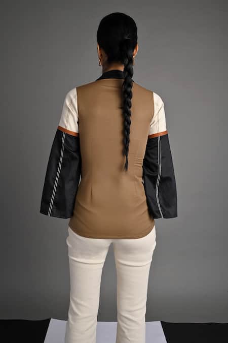 Veera Wear Contour Flare Sleeve Top & Trouser Set 