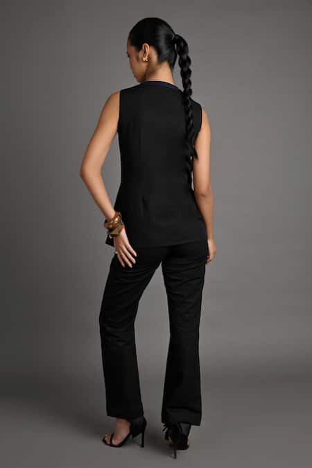 Veera Wear Midnight Construct Co-ord Set 