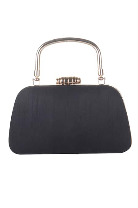 Nazaakat By Samara Singh Floral Embroidered Clutch