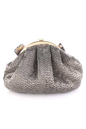 Shop Nazaakat By Samara Singh Silver Beads Batua Bag Online at Aza Fashions Shop_Nazaakat By Samara Singh_Silver Beads Batua Bag _Online_at_Aza_Fashions