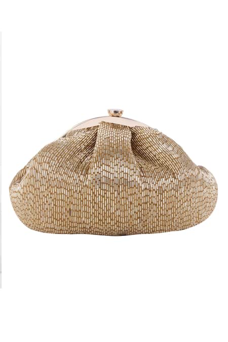 Nazaakat By Samara Singh Beaded Batua Bag  