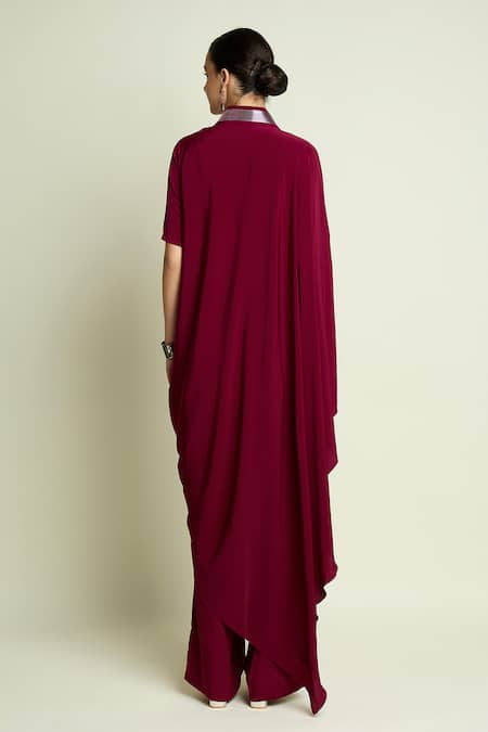 Aakaar Draped Tunic & Pant Set 