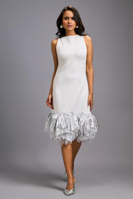 Deepika Arora Sleeveless Midi Dress 