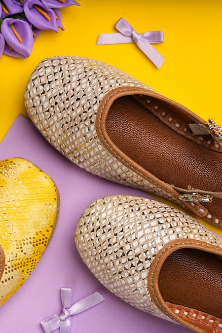 Hello JR Dalia Glitter Embellished Mules 