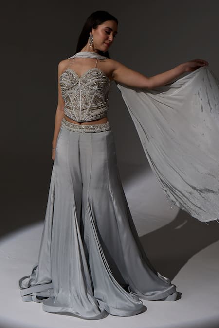 Jade By Ashima Agnes Corset Sharara set 