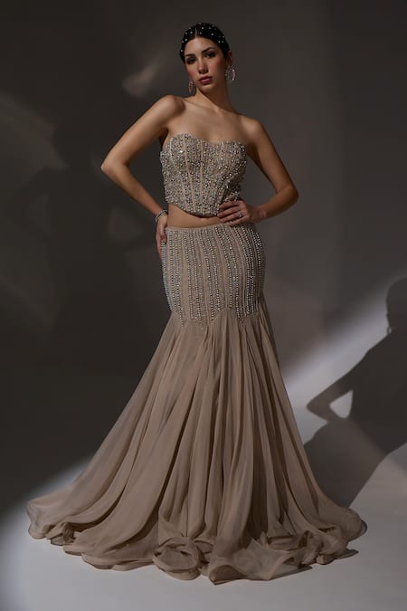 Jade By Ashima Fiona Corset Lehenga Set 