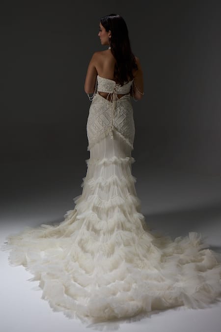 Jade By Ashima Helena Fish Cut Gown 