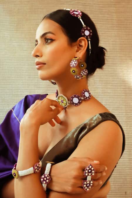 NAKHREWAALI Tajdaar Headband 