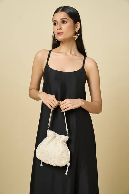 The Purple Sack Embroidered Potli Bag  