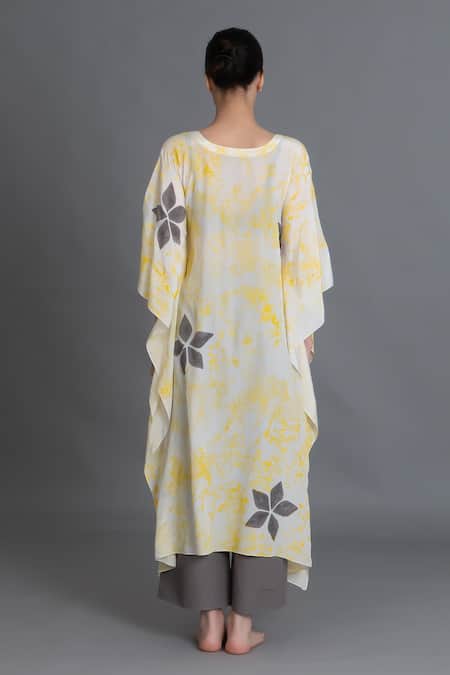 Khat Creziaflorqal Kaftan & Pant Set 