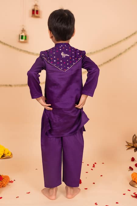 Toplove Banarasi Silk Kurta & Pajama Set 