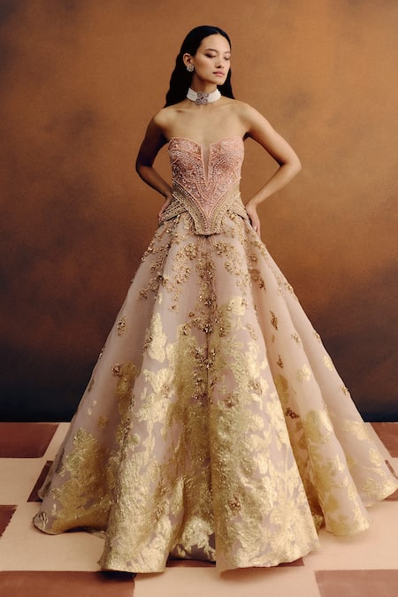 Dolly J Ballet Rose Corset Gown 