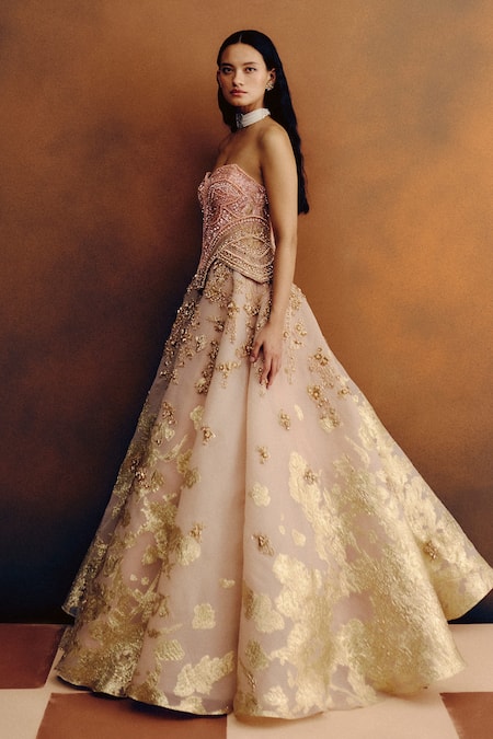 Dolly J Ballet Rose Corset Gown 