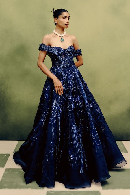 Dolly J Stellar Noir Ball Gown 