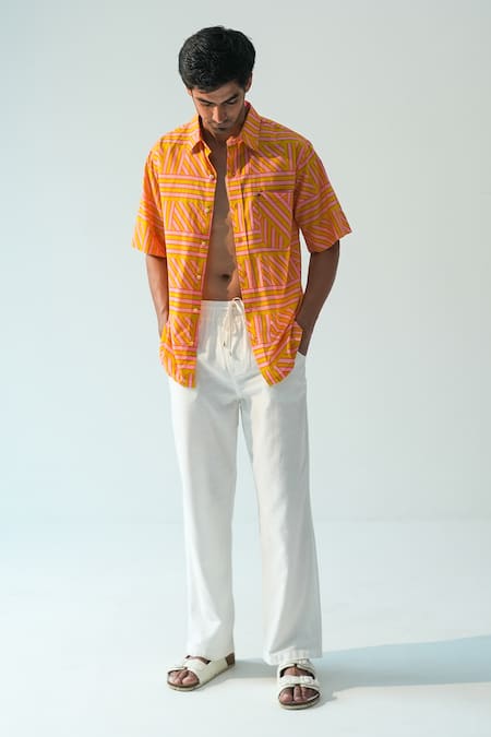 Beachbum Cotton Linen Drawstring Pant 