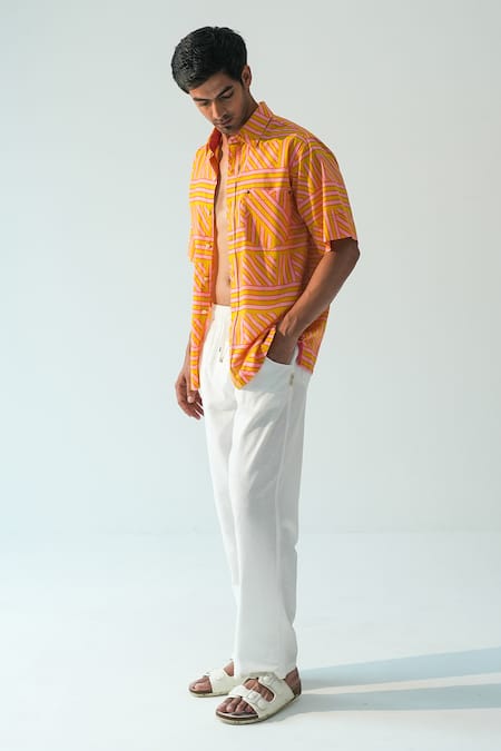 Beachbum Cotton Linen Drawstring Pant 