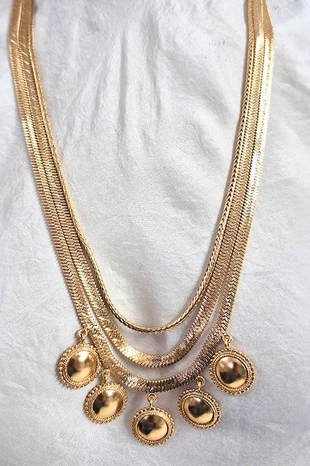 Suhani Pittie Gold Surya Charms Necklace 