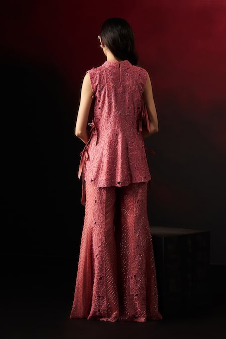 Aanchal Vijaywargi Embroidered Jacket Pant Set 