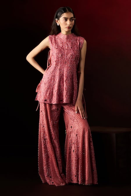 Aanchal Vijaywargi Embroidered Jacket Pant Set 