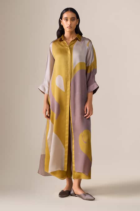 Ampm Silfira Printed Tunic With Palazzo 